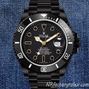 NR Rolex Submariner Fake 40mm 116610 Men's Watch Black-tone